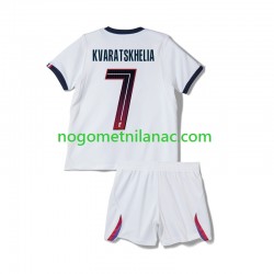Dres Paris Saint-Germain Khvicha Kvaratskhelia 7 Gostujući 2026-2027 Kratkih Rukava - Dječji