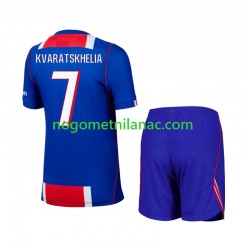 Dres Paris Saint-Germain Khvicha Kvaratskhelia 7 Domaći 2026-2027 Kratkih Rukava - Dječji