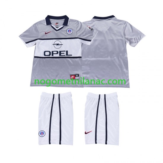 Dres Paris Saint-Germain 2000 2001 Retro Gostujući Kratkih Rukava - Dječji