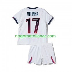 Dres Paris Saint-Germain Vitinha 17 Gostujući 2026-2027 Kratkih Rukava - Dječji
