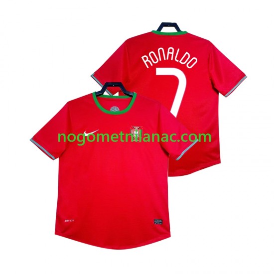 Dres Portugal Cristiano Ronaldo 7 2012 Retro Domaći Kratkih Rukava - Muški