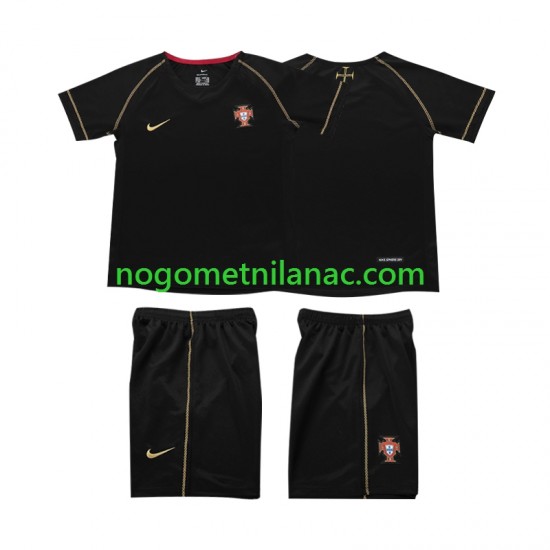 Dres Portugal Retro Gostujući 2006 Kratkih Rukava - Dječji