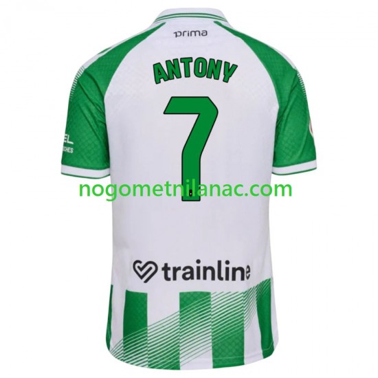 Dres Real Betis Antony 7 Domaći 2026-2027 Kratkih Rukava - Muški