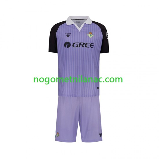Golmanski Dres - Dres Real Betis Retro Domaći 2025-2026 Kratkih Rukava - Dječji