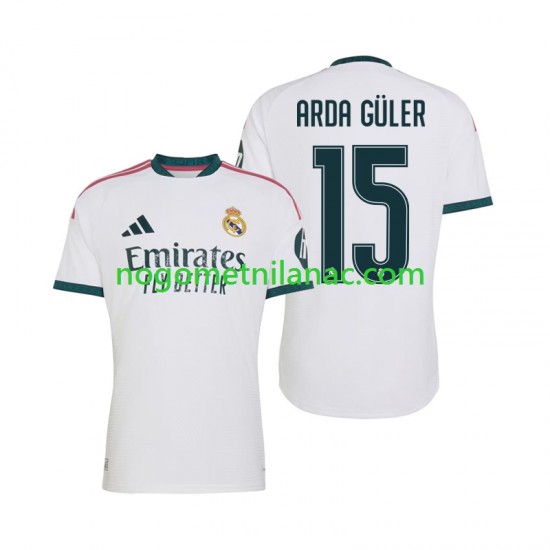 Dres Real Madrid Arda Guler 15 Domaći 2026-2027 Kratkih Rukava - Muški