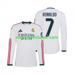 Dres Real Madrid Cristiano Ronaldo 7 Domaći 2026-2027 Dugim Rukavima - Muški Dres Real Madrid Cristiano Ronaldo 7 Domaći 2026-2027 Dugim Rukavima - Muški