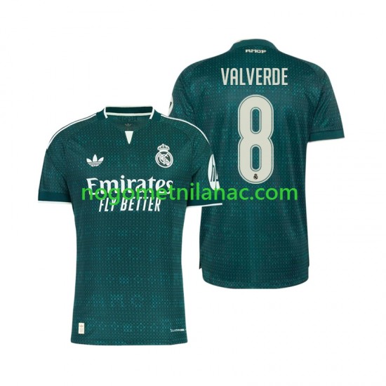 Dres Real Madrid Federico Valverde 8 Gostujući 2026-2027 Kratkih Rukava - Muški