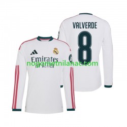 Dres Real Madrid Federico Valverde 8 Domaći 2026-2027 Dugim Rukavima - Muški Dres Real Madrid Federico Valverde 8 Domaći 2026-2027 Dugim Rukavima - Muški