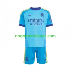 Golmanski Dres - Dres Real Madrid Gostujući 2026-2027 Kratkih Rukava - Dječji