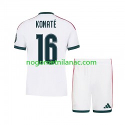 Dres Real Madrid Ibrahima Konate 16 Domaći 2026-2027 Kratkih Rukava - Dječji