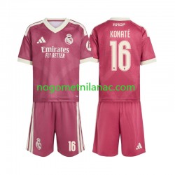 Dres Real Madrid Ibrahima Konate 16 Treći 2026-2027 Kratkih Rukava - Dječji Dres Real Madrid Ibrahima Konate 16 Treći 2026-2027 Kratkih Rukava - Dječji