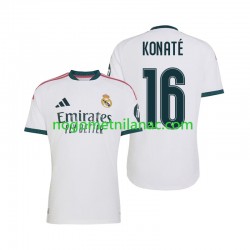 Dres Real Madrid Ibrahima Konate 16 Domaći 2026-2027 Kratkih Rukava - Muški Dres Real Madrid Ibrahima Konate 16 Domaći 2026-2027 Kratkih Rukava - Muški