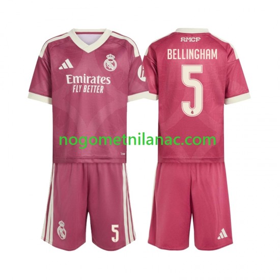 Dres Real Madrid Jude Bellingham 5 Treći 2026-2027 Kratkih Rukava - Dječji