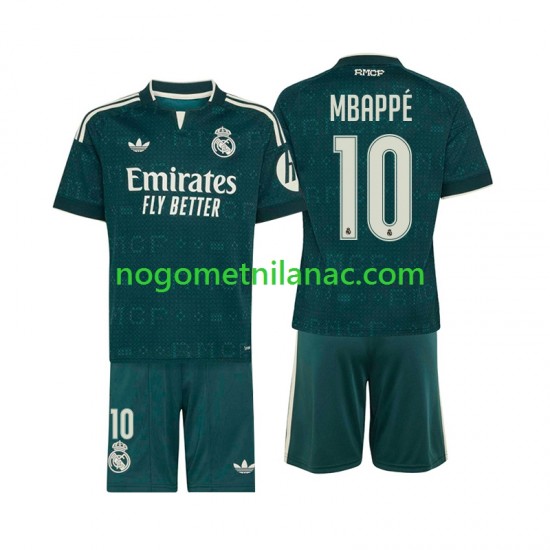 Dres Real Madrid Mbappé Kylian 10 Gostujući 2026-2027 Kratkih Rukava - Dječji