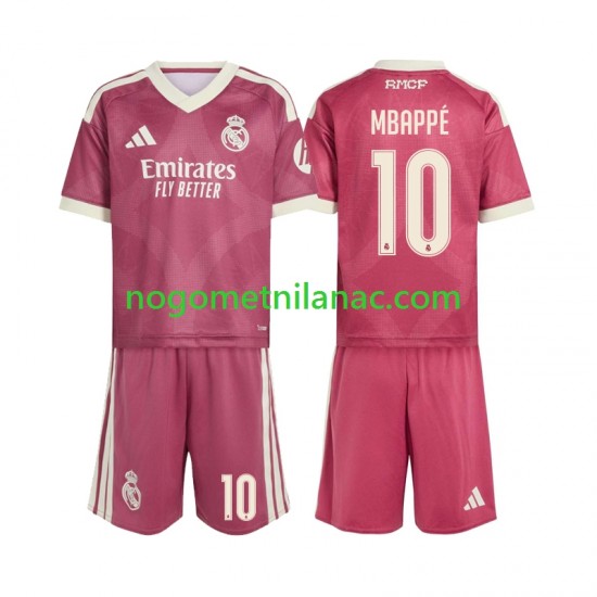 Dres Real Madrid Mbappé Kylian 10 Treći 2026-2027 Kratkih Rukava - Dječji