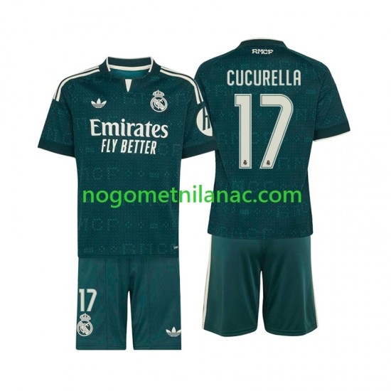 Dres Real Madrid Marc Cucurella 17 Gostujući 2026-2027 Kratkih Rukava - Dječji
