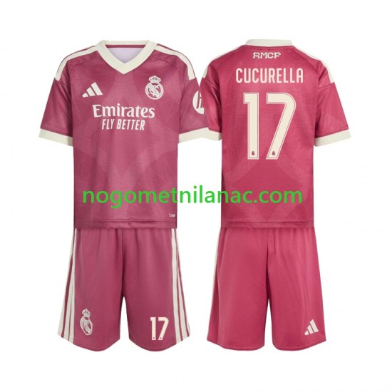 Dres Real Madrid Marc Cucurella 17 Treći 2026-2027 Kratkih Rukava - Dječji