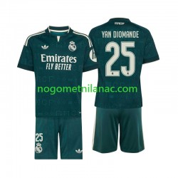 Dres Real Madrid Yan Diomande 25 Gostujući 2026-2027 Kratkih Rukava - Dječji Dres Real Madrid Yan Diomande 25 Gostujući 2026-2027 Kratkih Rukava - Dječji