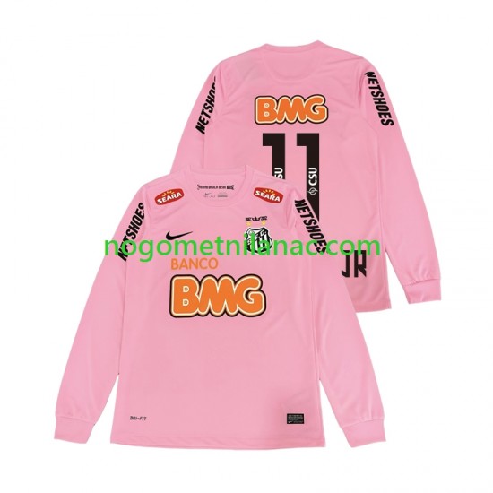Dres Santos Neymar JR 11 2012 2013 Retro Četvrti Dugim Rukavima - Muški