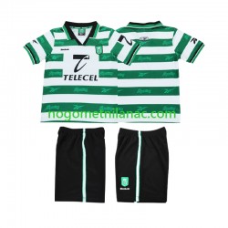 Dres Sporting CP 2000 Retro Domaći 1999 Kratkih Rukava - Dječji Dres Sporting CP 2000 Retro Domaći 1999 Kratkih Rukava - Dječji