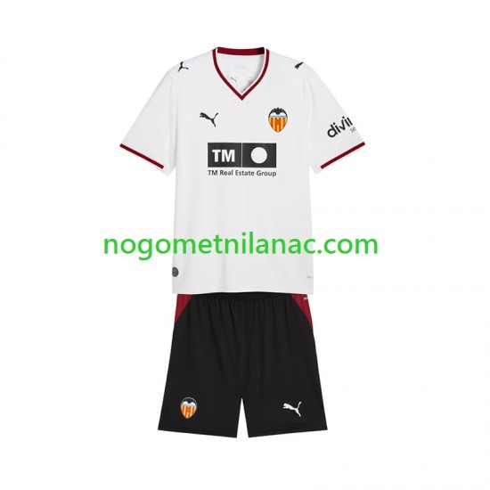 Dres Valencia CF Domaći 2026-2027 Kratkih Rukava - Dječji