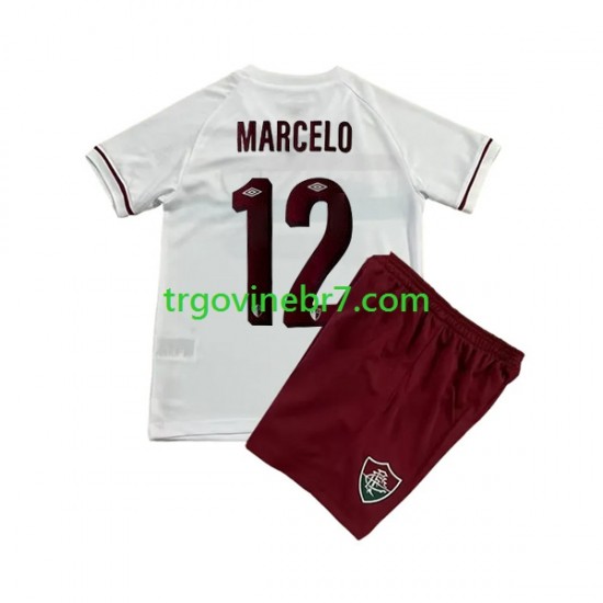 Dres Fluminense Marcelo 12 Gostujući 2023-2024 Kratkih Rukava - Dječji