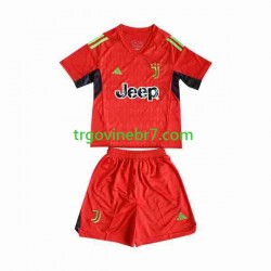 Golmanski Dres - Dres Juventus Gostujući 2023-2024 Kratkih Rukava - Dječji