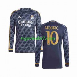 Dres Real Madrid Modrić Luka 10 Gostujući 2023-2024 Dugim Rukavima - Muški