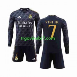 Dres Real Madrid Vini Jr 7 Gostujući 2023-2024 Dugim Rukavima - Dječji