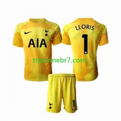 Golmanski Dres - Dres Tottenham Hotspur Hugo Lloris 1 Domaći 2022-2023 Kratkih Rukava - Dječji