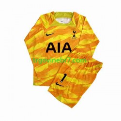Golmanski Dres - Dres Tottenham Hotspur Hugo Orangecolor Gostujući 2023-2024 Dugim Rukavima - Dječji