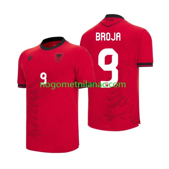 Dres Albanija Armando Broja 9 Domaći World Cup 2026 Kratkih Rukava - Muški