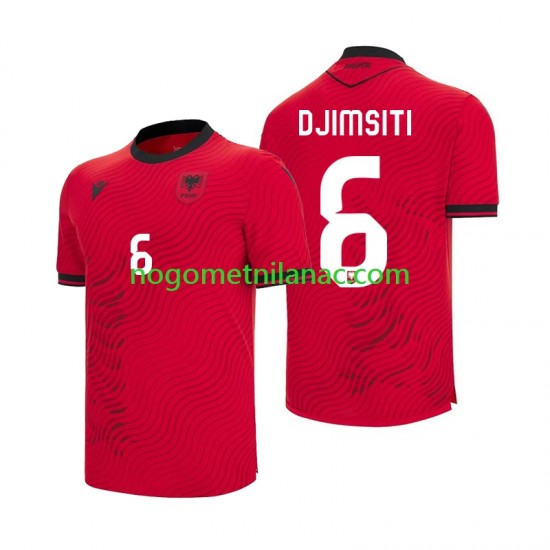 Dres Albanija Berat Djimsiti 6 Domaći World Cup 2026 Kratkih Rukava - Muški