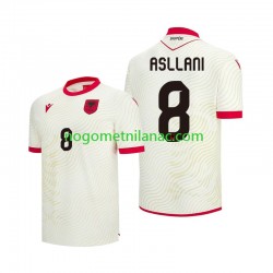 Dres Albanija Kristjan Asllani 8 Gostujući World Cup 2026 Kratkih Rukava - Muški Dres Albanija Kristjan Asllani 8 Gostujući World Cup 2026 Kratkih Rukava - Muški