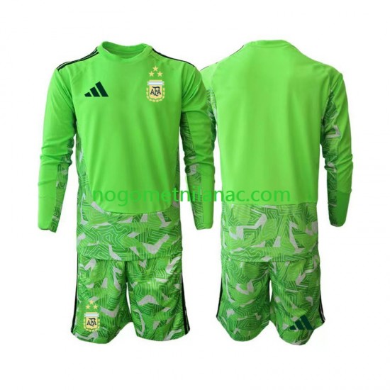 Golmanski Dres - Dres Argentina Treći World Cup 2026 Dugim Rukavima - Dječji
