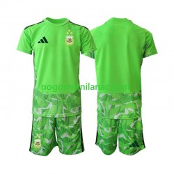 Golmanski Dres - Dres Argentina Treći World Cup 2026 Kratkih Rukava - Dječji