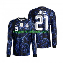 Dres Argentina Jose Manuel Lopez 21 Gostujući World Cup 2026 Dugim Rukavima - Muški Dres Argentina Jose Manuel Lopez 21 Gostujući World Cup 2026 Dugim Rukavima - Muški