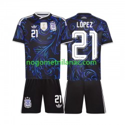 Dres Argentina Jose Manuel Lopez 21 Gostujući World Cup 2026 Kratkih Rukava - Dječji Dres Argentina Jose Manuel Lopez 21 Gostujući World Cup 2026 Kratkih Rukava - Dječji