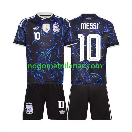 Dres Argentina Lionel Messi 10 Gostujući World Cup 2026 Kratkih Rukava - Dječji