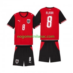 Dres Austrija David Alaba 8 Domaći World Cup 2026 Kratkih Rukava - Dječji Dres Austrija David Alaba 8 Domaći World Cup 2026 Kratkih Rukava - Dječji