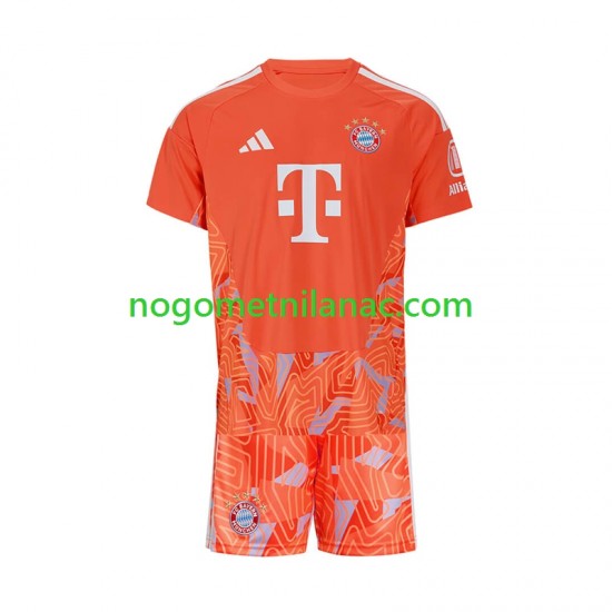 Golmanski Dres - Dres FC Bayern München Gostujući 2026-2027 Kratkih Rukava - Dječji