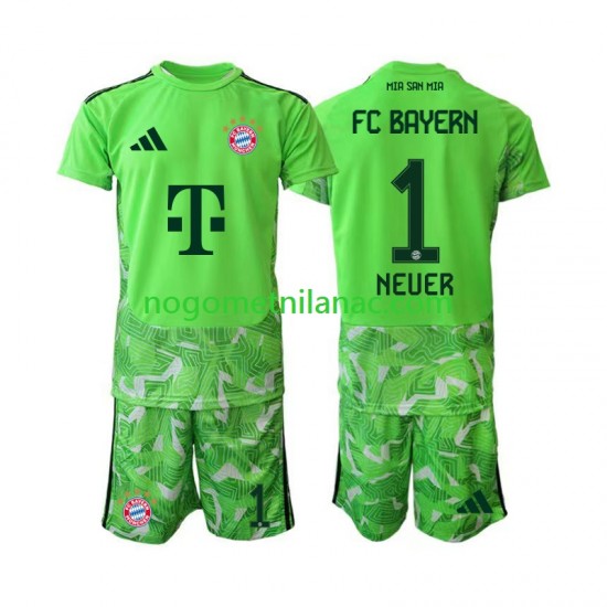 Golmanski Dres - Dres FC Bayern München Manuel Neuer 1 Domaći 2026-2027 Kratkih Rukava - Dječji