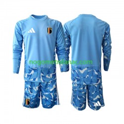 Golmanski Dres - Dres Belgija Domaći World Cup 2026 Dugim Rukavima - Dječji