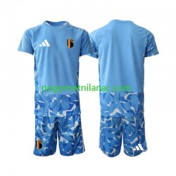 Golmanski Dres - Dres Belgija Domaći World Cup 2026 Kratkih Rukava - Dječji
