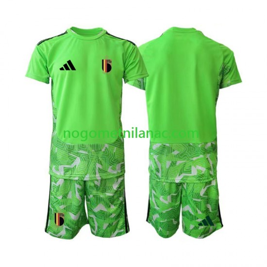 Golmanski Dres - Dres Belgija Treći World Cup 2026 Kratkih Rukava - Dječji