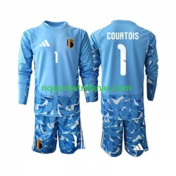 Golmanski Dres - Dres Belgija Thibaut Courtois 1 Domaći World Cup 2026 Dugim Rukavima - Dječji Golmanski Dres - Dres Belgija Thibaut Courtois 1 Domaći World Cup 2026 Dugim Rukavima - Dječji