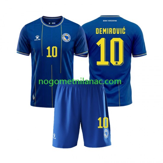 Dres Bosna i Hercegovina Ermedin Demirovic 10 Domaći World Cup 2026 Kratkih Rukava - Dječji