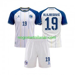 Dres Bosna i Hercegovina Kerim Alajbegovic 19 Gostujući World Cup 2026 Kratkih Rukava - Dječji Dres Bosna i Hercegovina Kerim Alajbegovic 19 Gostujući World Cup 2026 Kratkih Rukava - Dječji