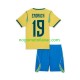 Dres Brazil Endrick 19 Domaći World Cup 2026 Kratkih Rukava - Dječji