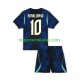 Dres Brazil Ronaldinho 10 Gostujući World Cup 2026 Kratkih Rukava - Dječji